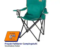 Action Froyak Faltbarer Campingstuhl Angebot