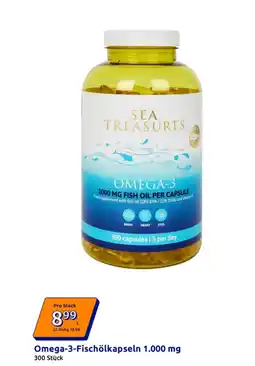 Action Omega-3-Fischölkapseln Angebot