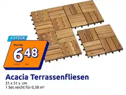 Action Acacia Terrassenfliesen Angebot