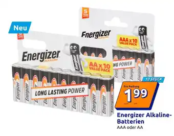 Energizer alkaline- batterien