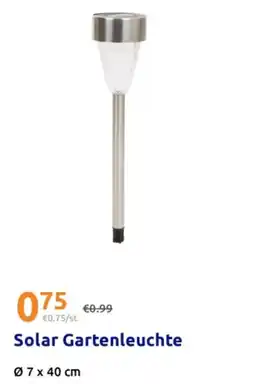 Action Solar Gartenleuchte Angebot