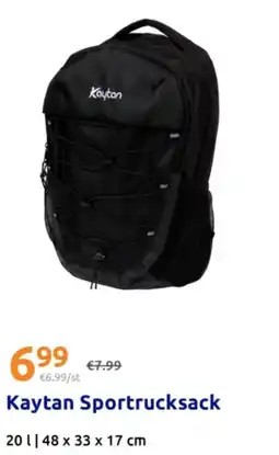 Action Kaytan Sportrucksack Angebot