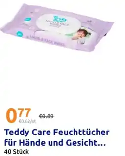 Action Teddy Care Feuchttücher für Hände und Gesicht... Angebot