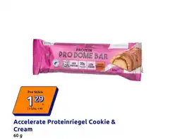 Action Accelerate proteinriegel cookie & cream Angebot