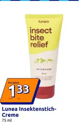 Action Lunea insektenstich- creme Angebot