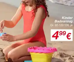 KiK Kinder Badeanzug Angebot