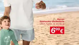 KiK Seersucker-badeshorts Angebot