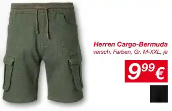 Herren Cargo-Bermuda