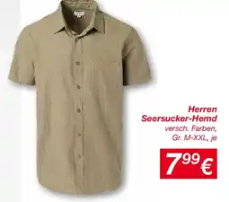 KiK Herren Seersucker-Hemd Angebot