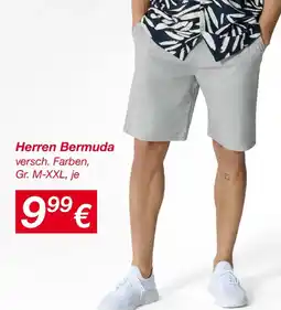 KiK Herren Bermuda Angebot