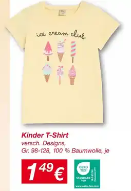 KiK Kinder T-Shirt Angebot