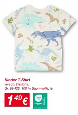 KiK Kinder t-shirt Angebot