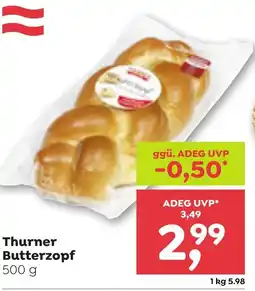 ADEG Thurner Butterzopf Angebot