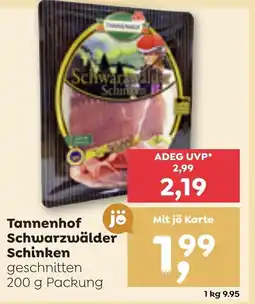 ADEG Tannenhof schwarzwälder schinken Angebot