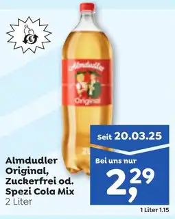 ADEG Almdudler original, zuckerfrei od. spezi cola mix Angebot