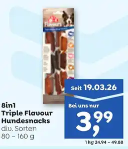 ADEG 8in1 triple flavour hundesnacks Angebot