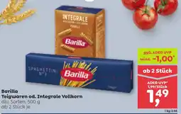 ADEG Barilla teigwaren od. integrale vollkorn Angebot