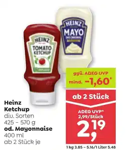 ADEG Heinz ketchup Angebot