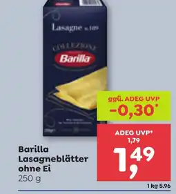 ADEG Barilla lasagneblätter ohne ei Angebot