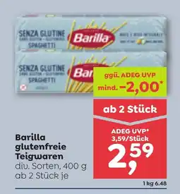 ADEG Barilla glutenfreie Teigwaren Angebot