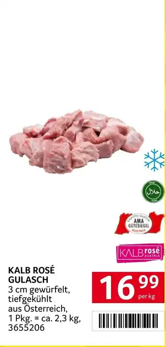 Kalb rosé gulasch
