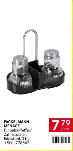 Transgourmet Fackelmann menage Angebot