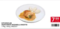 Transgourmet Kitchenclub huhn spinat mozarella risotto Angebot