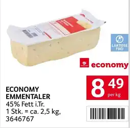Transgourmet Economy emmentaler Angebot