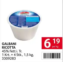 Transgourmet Galbani ricotta Angebot