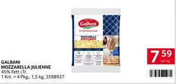 Transgourmet Galbani mozzarella julienne Angebot