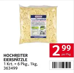 Transgourmet Hochreiter eierspätzle Angebot