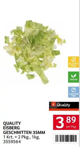 Transgourmet Quality eisberg geschnitten Angebot