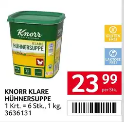 Transgourmet Knorr klare hühnersuppe Angebot