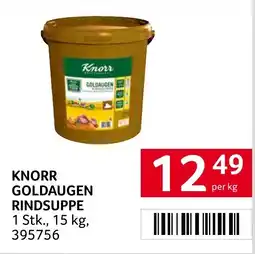 Transgourmet Knorr goldaugen rindsuppe Angebot