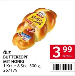 Transgourmet Ölz butterzopf mit honig Angebot