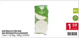 Transgourmet Natürlich für uns bio reiswaffeln joghurt Angebot