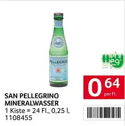 Transgourmet San pellegrino mineralwasser Angebot