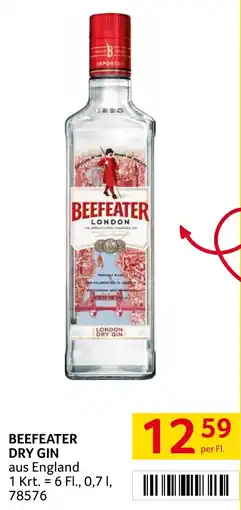 Transgourmet Beefeater dry gin Angebot