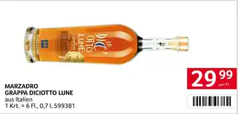 Transgourmet Marzadro grappa diciotto lune Angebot