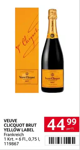 Transgourmet Veuve clicquot brut yellow label Angebot