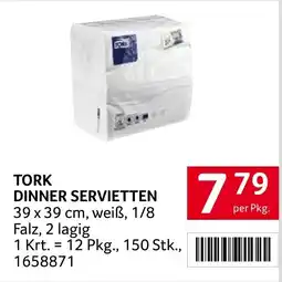 Transgourmet Tork dinner servietten Angebot