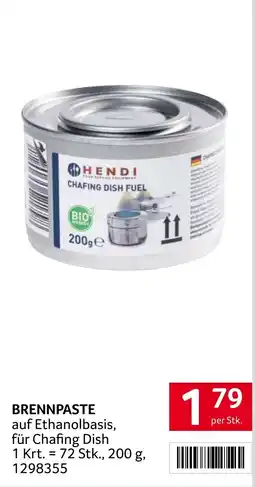 Transgourmet Brennpaste Angebot