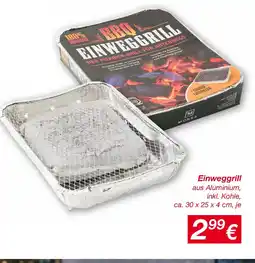 KiK Einweggrill Angebot