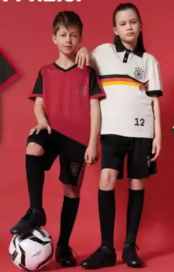KiK Kinder Fußballtrikot-Set Angebot