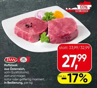 Huftsteak aus Österreich