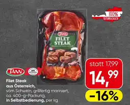 Spar Filet steak aus österreich Angebot