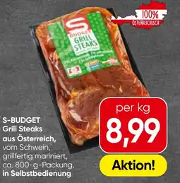 Spar S-budget grill steaks aus österreich Angebot