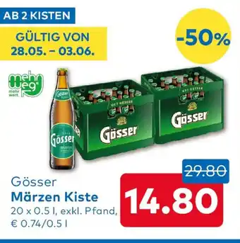 T&G Gösser Märzen Kiste Angebot