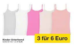 Zeeman Kinder-Unterhemd Angebot