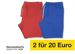 Zeeman Herrenshorts Angebot